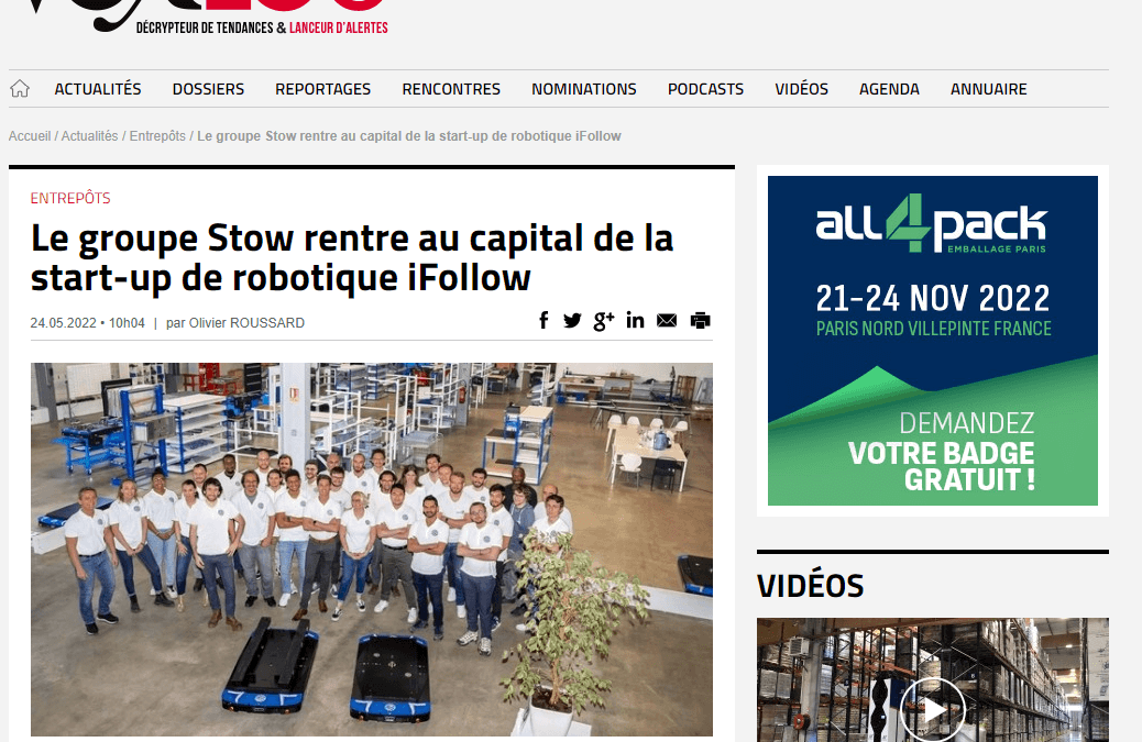 M&A : Stow rentre au capital d’iFollow